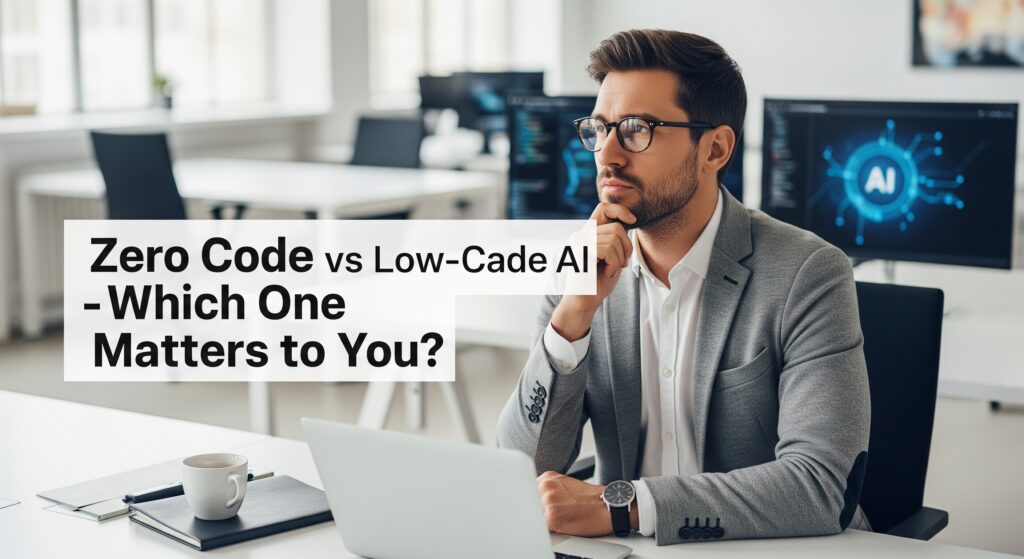 Zero Code vs Low-Code AI – Which One Matters to You?