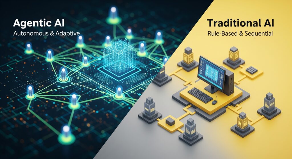 Agentic AI vs. Traditional AI: Key Differences and Opportunities